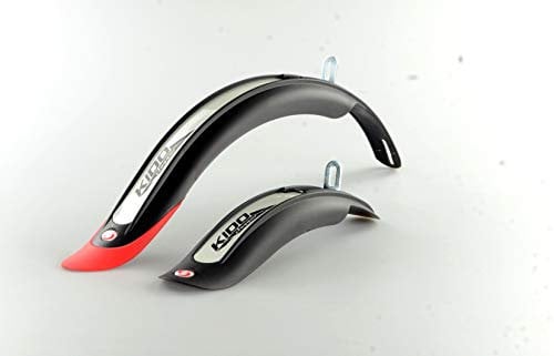 SIMPLA Unisex-Youth KIDO Schutzbleche, Schwarz/rot, 20