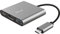 Trust Dalyx 3-in-1 Adattatore USB-C multiporta 3-in-1, Porta HDMI per collegare un monitor o la TV, HDR e HDMI 1.4 (4K 30Hz), Porta USB-C PD per ricaricare il laptop, PC/Laptop/Macbook/Chromebook