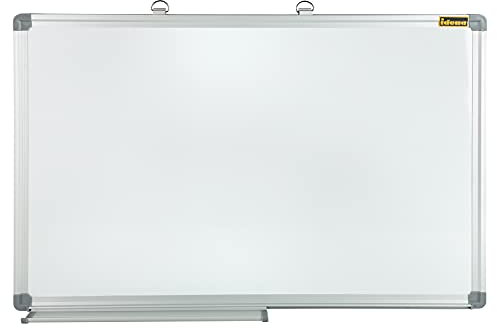 Idena 10541 - Whiteboard 110 x 80 cm, magnetisch, mit Aluminiumrahmen, 1 Stück