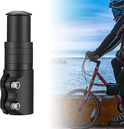 PIQIUQIU Fahrrad Vorbau Riser Fahrrad Gabel Vorbau Extender Aluminium für Radsport Bike Stem Extender für 28.6mm 1 1/8 Mountainbike Rennrad MTB