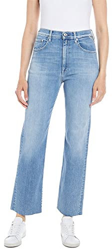 Replay Damen Reyne Jeans, 0101 Light Blue, 30W / 30L