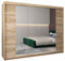 ABIKSMEBLE Armoire Coulissante Verona 4 - Penderie Adulte - Dressing Chambre - Garde Robe Miroir - Arm Amenagement