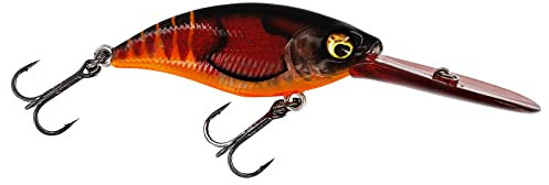 Westin BuzzBite DR Crankbait 6,5cm 14g Floating - Wobbler, Farbe:3D Fire Craw