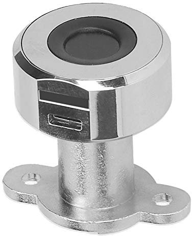 Fingerabdruck-Schrankschloss, Schlüsselloses Elektrisches Schreibtisch-Schubladenschloss mit Hoher Sicherheit,Schnellem Entriegeln und 20 Fingerabdruckkapazitäten,USB-Aufladung