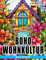 Boho Wohnkultur Malbuch: Entdecke die Welt des minimalistischen Boho-Wohnaccessoires durch Ausmalen - Für fantasievolle Kinder im Alter von 6-9 Jahren