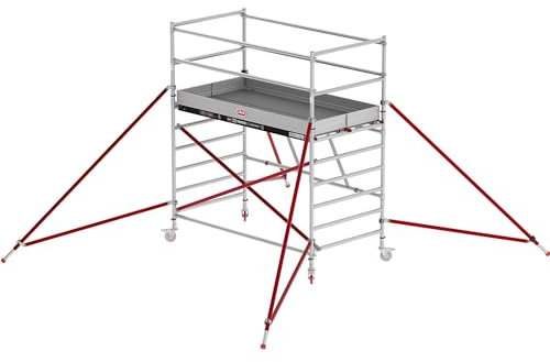 Altrex | Fahrgerüst RS TOWER 55 | Fiber-Deck®-Plattform | Länge 2,45 m | Arbeitshöhe 3,80 m