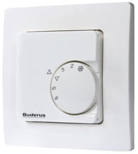 BUDERUS | Logafloor Raumthermostat Unterputz | kabelgebunden | 230 V