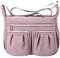IQYU Nordlicht Taschen Damen Original Umhängetasche für Damen, geräumig, mehrere Taschen, Damen, Crossbody-Geldbörse, modisch, Tragetasche mit oben Shopper Manufaktur Taschen (PK2, One Size)