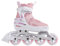 BLACKWHEELS Flex Pro Inline Skates – Verstellbare Inliner mit Aluminium-Schiene, ABEC-7 Kugellagern und Dreifach-Verschluss für Geschwindigkeit und Stabilität – Für Damen, Herren und Kinder