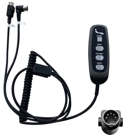 Lift Chairs Power Recliner Kaidi KDH130-002 7 Tasten 5 Pin Handsteuerung Fernbedienung Modell KDH130-002 Ersatz