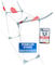 SCHWANFELD® Wäscheständer [18M TROCKENLÄNGE] - Premium Wäschetrockner Ständer - Faltbarer Wäscheständer XXL - Standtrockner rutschfest - Wäscheständer Balkon - Clothes Drying Rack - Laundry Rack