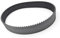 1pc HTD3M Gummi Zahnriemen Länge 939/945/948/954/960/966/mm Geeignet for 10/15mm Breite Pitch 3mm Rad Gürtel(Width 10mm,3M-948mm)