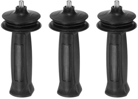 sourcing map 3pcs Rotary Tool Side Handle 8mm Thread Plastic Non-Slip Rotary Tool Handle Replacement Auxiliary Side Handle Tool