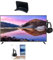 Supporto per monitor per cuffie universale da gioco colore nero per montaggio a parete, TV, mobili, scaffali, gancio di sospensione multifunzionale