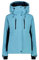 CMP Damen Outdoorjacke Funktionsjacke Skijacke Jacket Fix Hood, Farbe:Hellblau, Größe:38, Artikel:-L615 Niagara