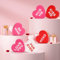 Decoración San Valentín, Decoración de Mesa San Valentín, 6 Piezas Señal de Corazón de Madera, Decoraciones San Valentín para el Hogar, Regalos Perfectos para San Valentín