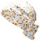 Cool4 Sommer Kopftuch Strand Bandana Meer Beanie Sonne Sonnenschutz Mütze Chemo Cap A04 (Weiß elegant gelb Oliv geblümt)