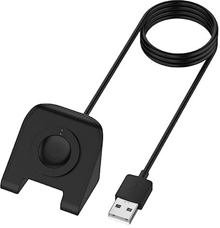 IWOWHERO Ladeständer Kompatibel Mit Fossil Gen Gen Smartwatch Im Hochformat Gestaltet Für Intuitiven Display-betrachtungswinkel Ersatzladegerät Mit Stabiler Verbindung USB-Kabel Für Pc