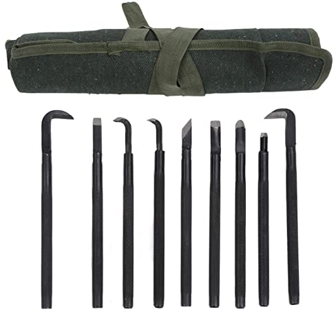 teiliges Bonsai-Werkzeug Set mit Rutsch-Griff aus Manganstahl für professionelle Bonsai-Arbeiten Schnitzwerkzeuge Schneidemesser Flachmesser für Baum- und Reliktbearbeitung