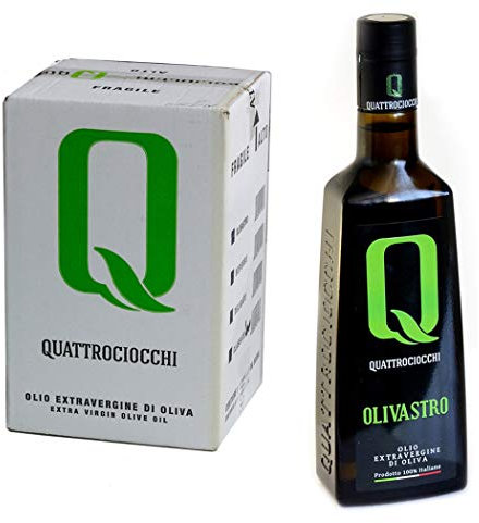 Olio Extra Vergine di Oliva Olivastro 500 ml x 6