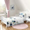 Sweet Jojo Designs Bettwäsche-Set für Mädchen, Kleinkinder, Kinder, marineblau und rosa, Aquarell-Blumenmuster, 5-teilig, Bettdeckenbezug und Laken – Rouge, Grün, Weiß, Shabby-Chic-Rose, gepunktet