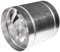 VONLIS Axial Ventilateur industriel en acier galvanisé Ø 150 mm