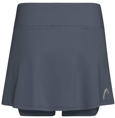HEAD Damen Club Basic Skort Women, Anthrazit, Kleider, Anthrazit, S EU