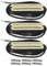FLEOR Keramische Hot-Rail-Einzelspulengröße Humbucker-Tonabnehmer-Set Hals-/Mittel-/Steg-Tonabnehmer für E-Gitarre im ST -Stil, Creme