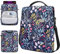 TiMOVO 13 Inch Tablet Sleeve Handbag with Shoulder Strap for iPad Air 13 M3 2025, iPad Pro 13/12.9, Galaxy Tab S9+/S9 Plus/S10+/S10 Plus/S9 FE+/S9 FE Plus 12.4, Colorful Flower