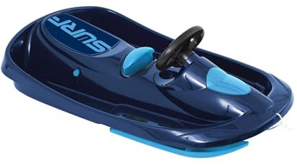 Hamax | Lenkschlitten | SNO Surf | Kältebeständiges Polyethylen | 95 cm | CE-Zertifizierung | Action auf der Rodelbahn