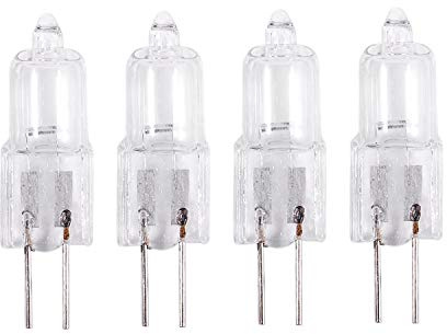 Joskeijky 12V 20W 2 Pin G4 Basis Halogen GlÜHbirne 4 StÜCk Warmweiß