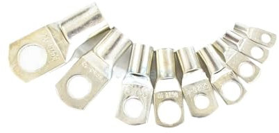 10/50/100pcs SC 1.5-5 Bolt Hole Tinned Copper Cable lugs Battery Terminals 1.5mm wire(100pcs)