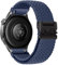 XMUXI Geflochtenes Armband Kompatibel mit Garmi Venu 3/Venu 2/Vivoactive 4/Forerunner 265/255 Schnellverschluss Armband für Huawei Watch GT5/GT4/GT3 46mm 22mm Nylon Uhrenarmband (Sturmblau)