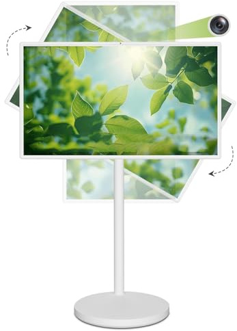 LADECNERHT 24/27/32 Portable Tv, 4+64gb/8+128gb, Built-In 8000/13500/15000mah Battery, 5-8h Playtime, Wireless Casting,10-Point Touch Screen Monitor For Home, Office, Gym 27IN-8+128GB(1080P)