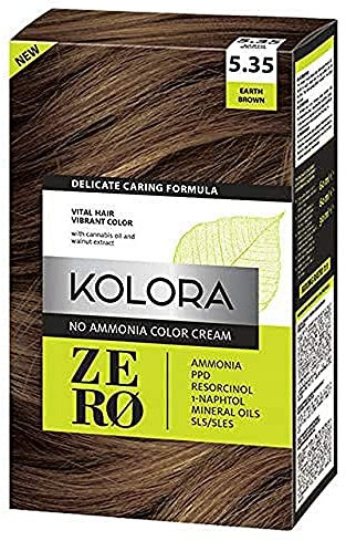 Zero Crema de Color, 5.35 Castaño Tierra