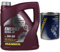 4L MANNOL Motoröl Energy Ultra JP 5W-20 API SN Motorspülung Motor Flush