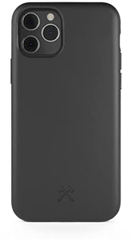 Woodcessories - Handyhülle Kompatibel mit iPhone 11 Pro Max Hülle Schwarz biologisch abbaubar Hergestellt aus pflanzlichem und umweltfreundlichem Material
