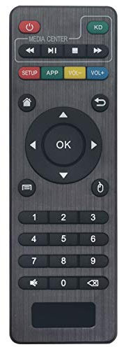 VINABTY X96 Mini ErsatzFernbedienung für Android TV Box MXQ, MXQ PRO, MXQ PRO 4K, M8S, M8C, M10, M12, M12N,MX10,X96, X96 MINI, X96 MAX, X92,T95M,95N,T95X,MX9,H96 Pro+, TX1, TX2, TX3, TX5, TX5 PRO