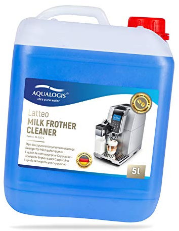 Aqualogis Latteo Detergent for Automatic Coffee Machine, Cappuccino and Milk Foam, Ice Cream, Frothers Cleaner 5000ml
