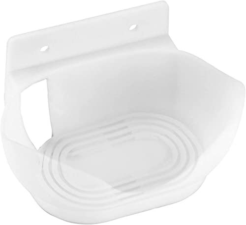 Portable Wall Mount Shelf Holder Stand for Google Nest Audio Bedroom Black/White (White)