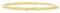 Bling Jewelry Bracelet Simple Basique Fin Empilable Unique Pour Femmes Adolescentes Bracelets Ronds Lisses Plaqués Or Jaune 2,5MM