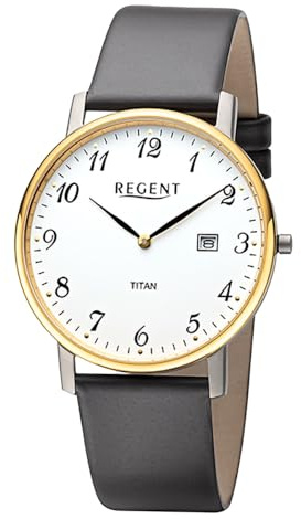 REGENT Herrenuhr Titan Bicolor 11190203