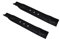 2 x 32 cm tagliaerba compatibile con Bosch ARM 32 ARM32 tosaerba elettrico – ala alta