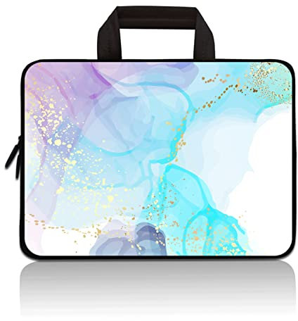 Universelle Tablet-Hülle für 7-9 Zoll (17,8 - 22,9 cm), Neopren, kompatibel mit Apple iPad Mini, Samsung, Google, HP, Acer (Blue Ocean)