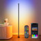 Ustellar LED Stehlampe Wohnzimmer, Smart RGB+ICW LED Standleuchte Dimmbar, Ecklampe mit Fernbedienung und APP, 16 Millionen Farben & Musikmodi, DIY-Modus, Timing-Funktion für Schlafzimmer Gaming