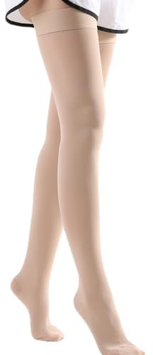 Mdrcg Kompressionsstrümpfe Damen Herren,Strümpfe Bei Krampfadern,Kompressionssocken,Lang Stützstrümpfe Krampfadern, Ödemen, Beinschmerzen, Thrombosen,D,L