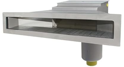Behncke Oberflächenabsauger Typ B 601 Slim, Skimmer aus AISI 316 für den Einsatz in GFK Becken