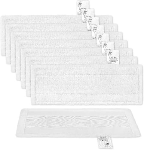 KEEPOW 8 Pcs Premium Microfiber Cloth Set,Kompatibel für Kärcher Dampfreiniger EasyFixSC 1, SC 2, SC 3, SC 4, SC 5 Bodendüse