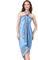 SAIVONA Sarong Pareo Damen Mandala Fransen Viskose Strandtuch Wickeltuch Wickelrock Strandrock Wickeltuch Bikini Cover Up für Badeanzug -Hellblau Boho Flower Blume