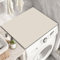 Odot Funda para Lavadora 60x60cm Protector Color Sólido Alfombra para Lavadora Antideslizante Secado Rápido para Microondas Refrigerador